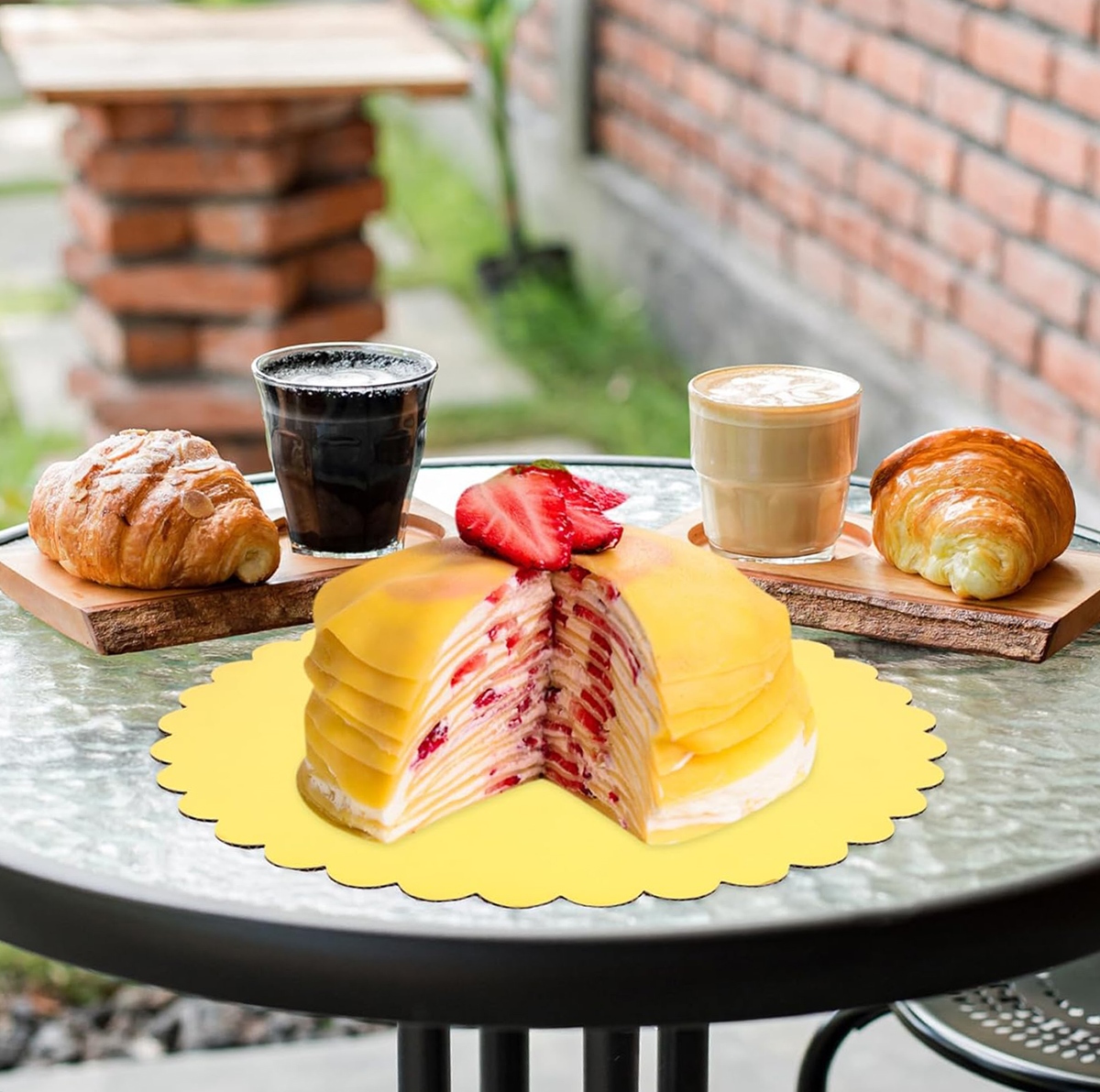Основа Подставка для Торта 30см, Золотистый | Cake Base (1)