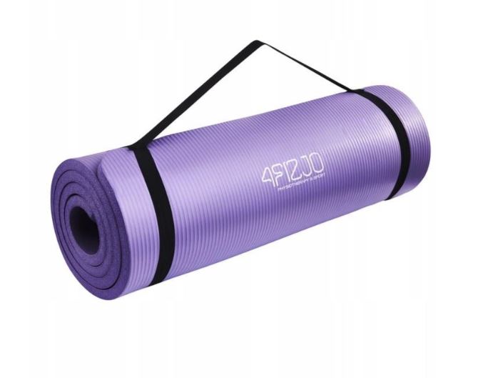 4Fizjo Коврик для Йоги Фитнеса Спорта NBR 180x60x1см, Фиолетовый | Foam Fitness... (0)