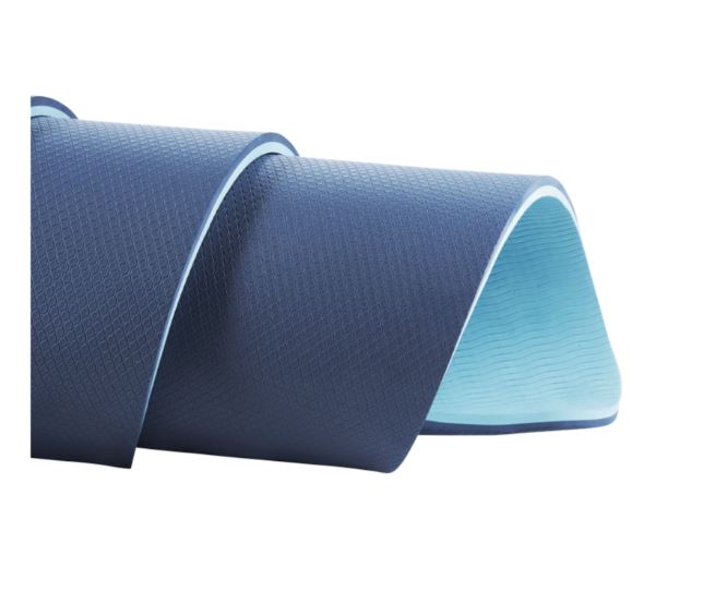4Fizjo Коврик для йоги фитнеса упражнений TPE 180x60x0.6cm, Синий | Foam Fitness... (7)