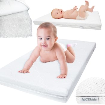Дышащий матрас для детской кроватки Nicekids Premium 120x60см