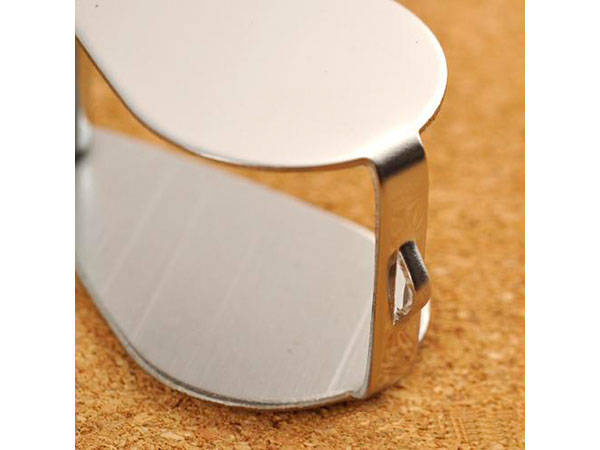 Ювелирная лупа 30x 21мм, складная карманная лупа с 2 LED подсветкой (3)