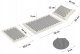 NEO Sport NS-902 Акупрессурный коврик, массажный мат с шипами,...