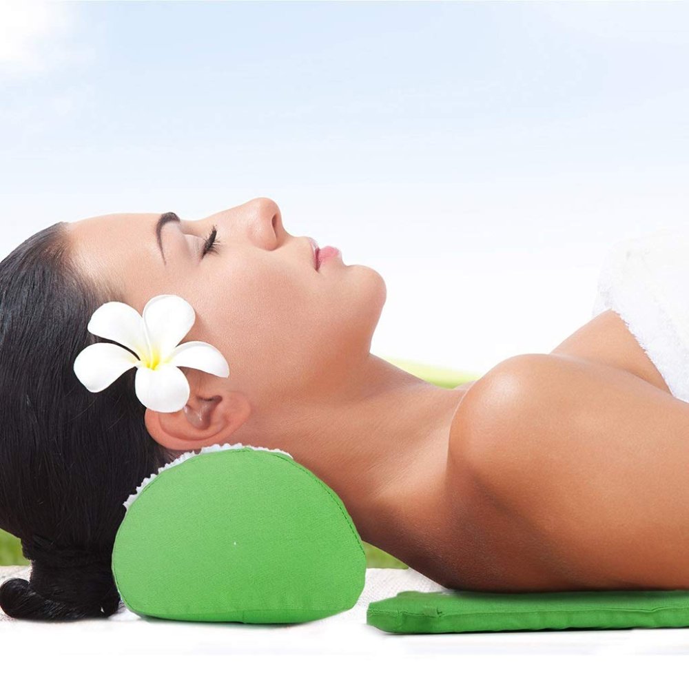 Маcсажная Подушка Акупунктуры Акупрессуры | Shanti acupressure pillow / cushion... (1)