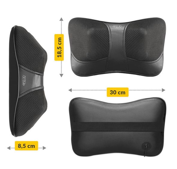 4FIZJO SHIATSU ULTRA+ Массажная Подушка Шиацу для Шеи, Массажёр для Тела с... (0)