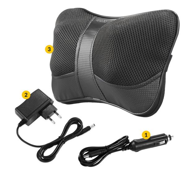 4FIZJO SHIATSU ULTRA+ Массажная Подушка Шиацу для Шеи, Массажёр для Тела с... (8)