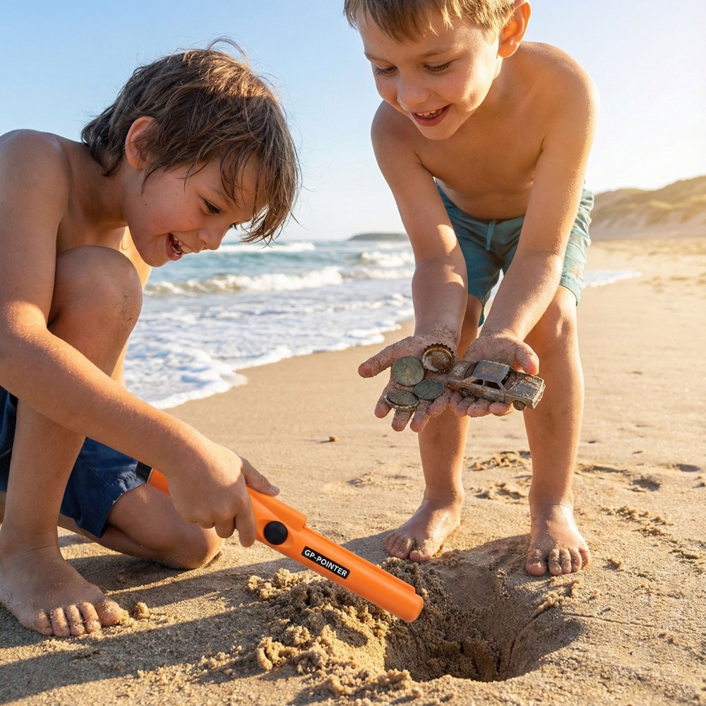 Пинпоинтер металлоискатель ручной водонепроницаемый с LED... (1)