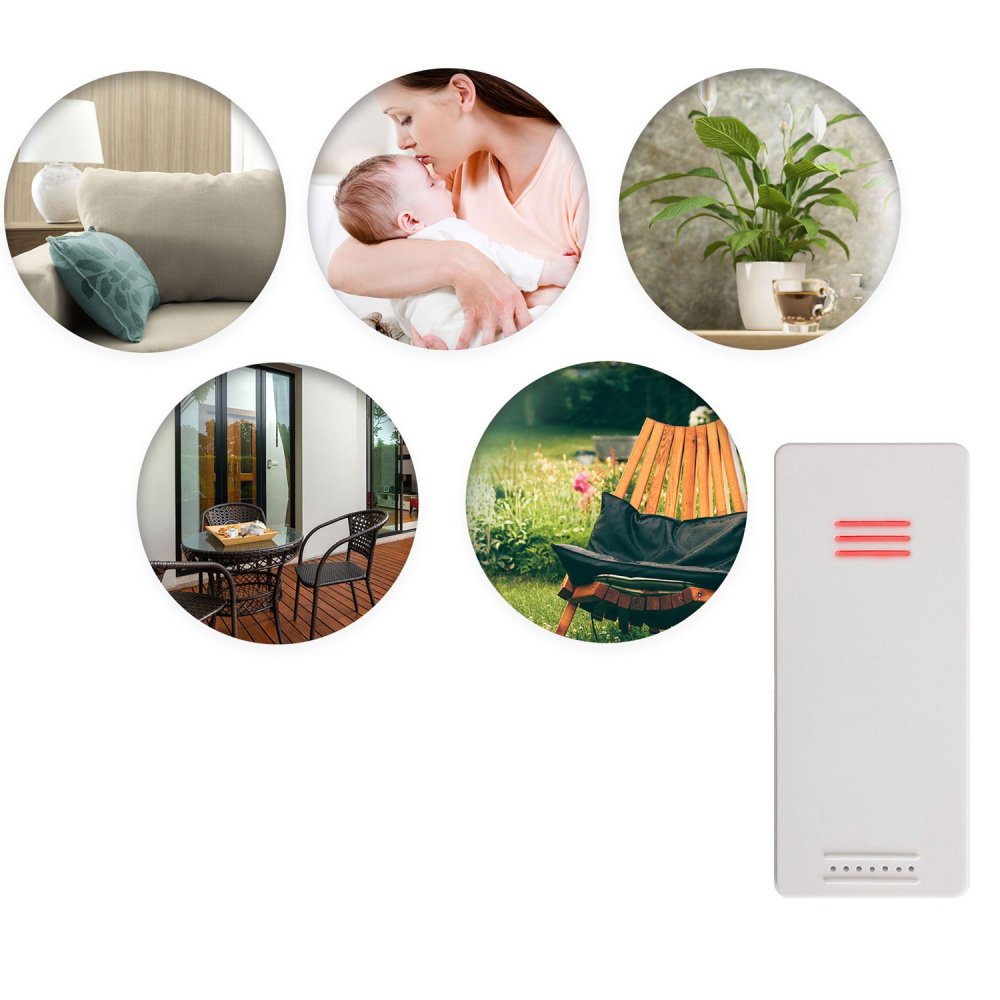 Передатчик для метеостанции Berdsen BD-921 белый - беспроводной датчик... (3)