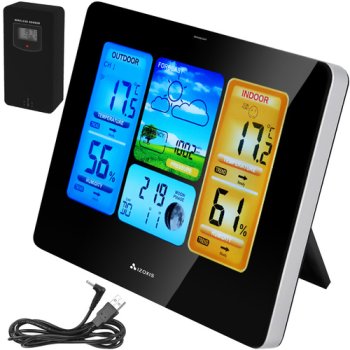 Беспроводная метеостанция Izoxis 22452 с внешним датчиком