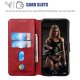 Xiaomi Mi 9 Lite / CC9 / CC9mt Classic Wallet Leather Book Case Cover, Red | Чехол для Телефона...