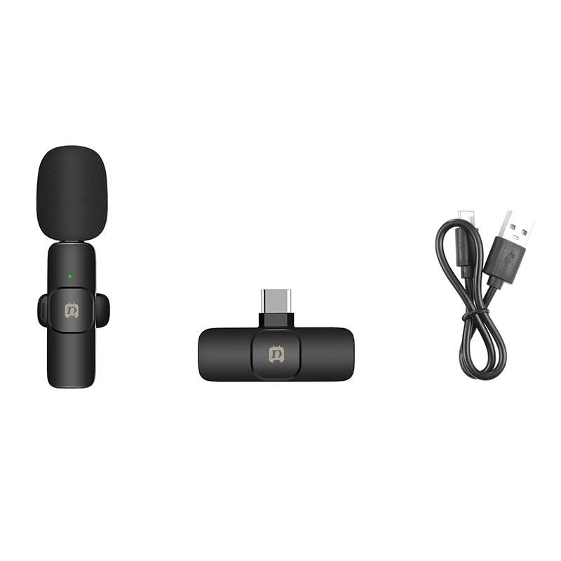 Wireless microphone Puluz PU3151B Lavalier Type C (0)