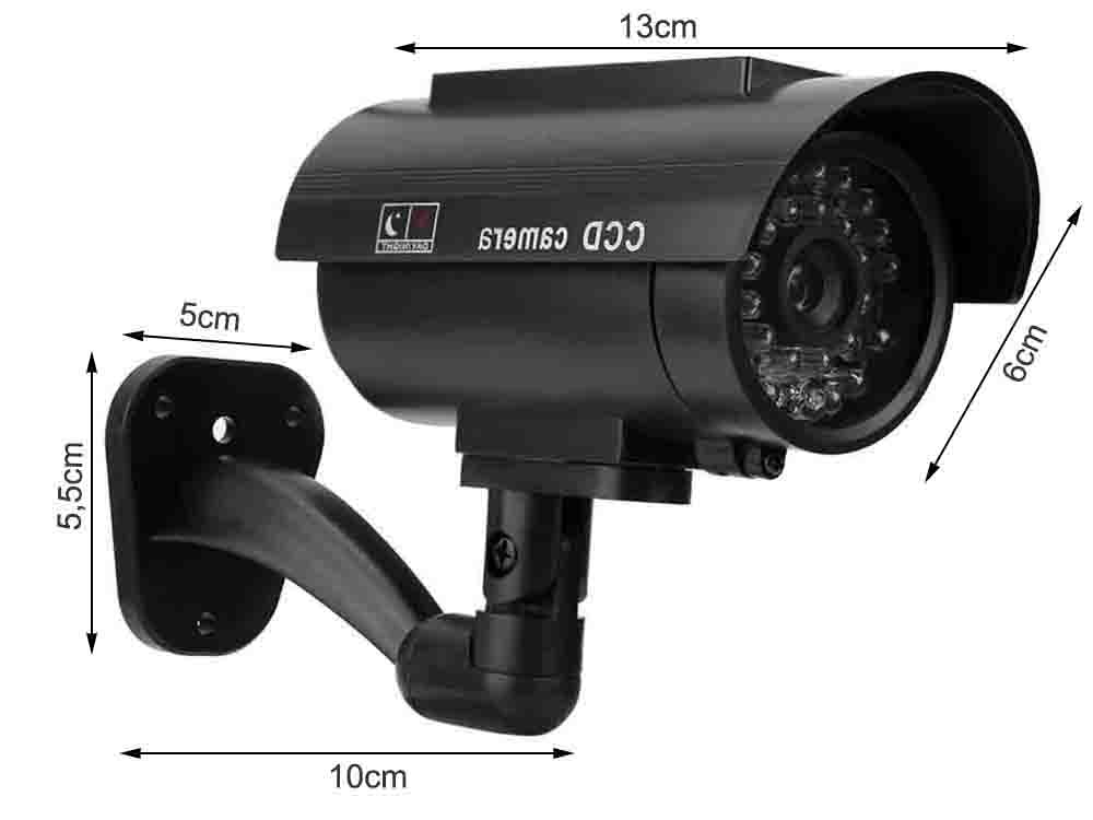 Фальшивая Камера Видеонаблюдения С Мигающим Светодиодом | Dummy CCTV... (5)