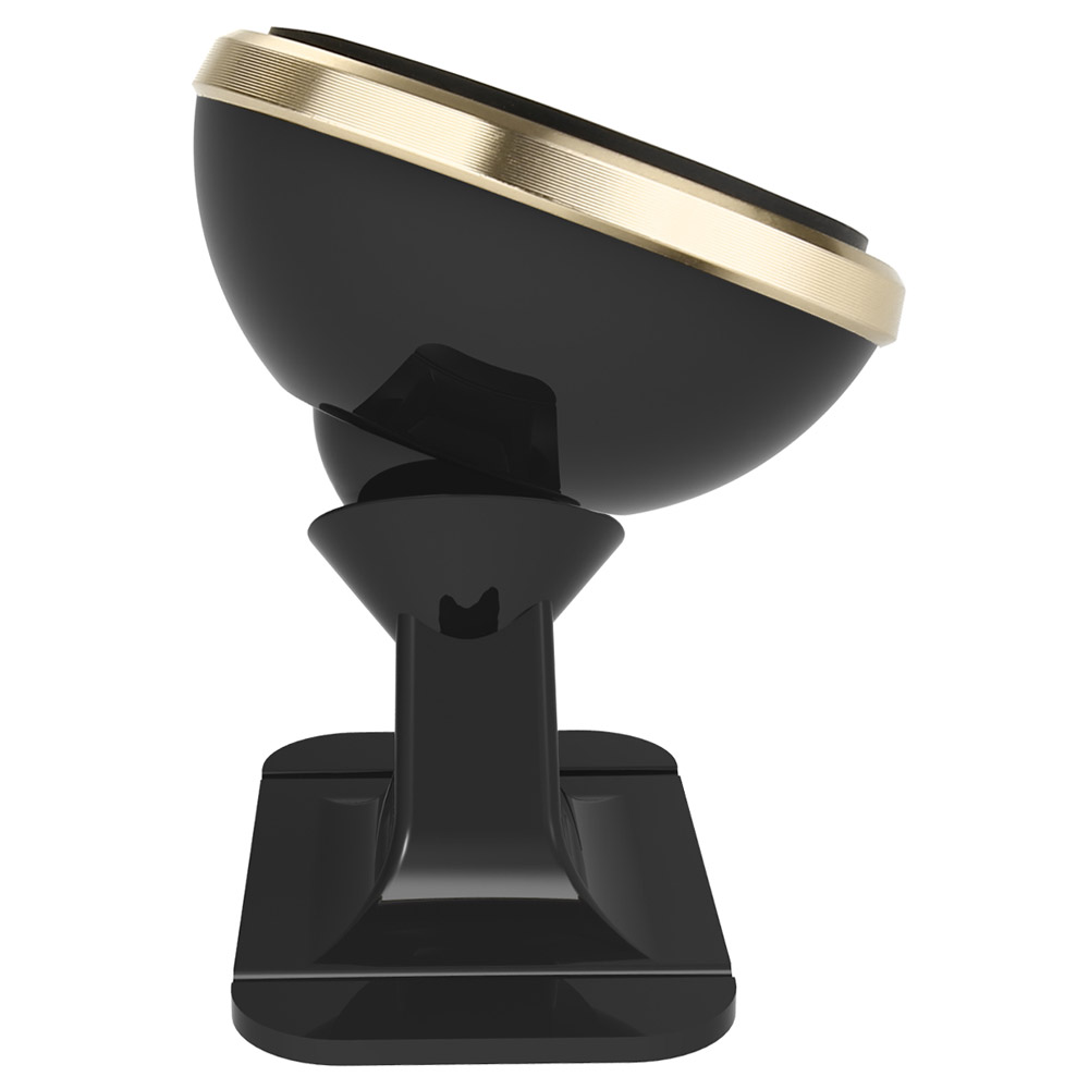 Baseus 360-Degree Universal Magnetic Car Mount Phone Holder for Dashboar, Gold | Магнитный Держатель... (0)