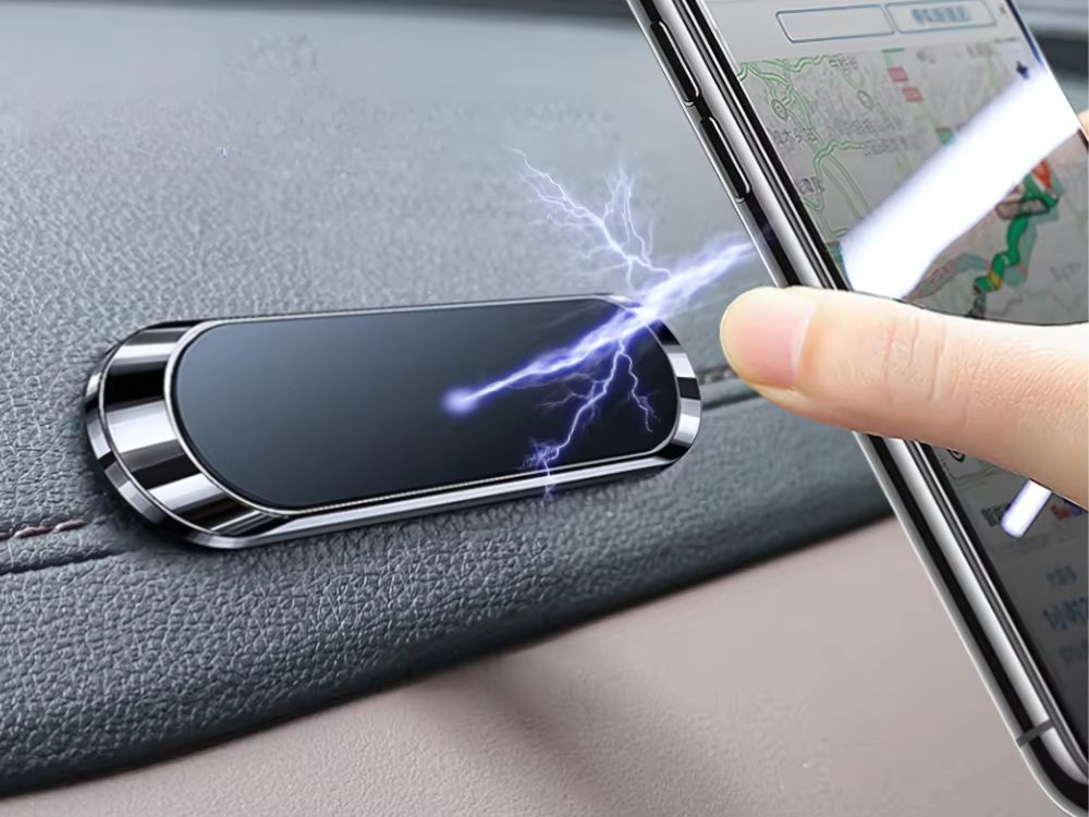 Самоклеящийся магнитный держатель для телефона в авто, мощный,... (2)