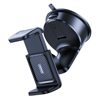 Joyroom Mechanical Car Phone Holder for Windshield, Black | Автомобильный Держатель для...