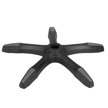 Крестовина пятилучье для кресла Sofotel 320 мм, черно-серая