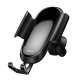 Baseus Future Gravity Car Mount Air Vent Phone Bracket Holder, Black | Авто Держатель для...