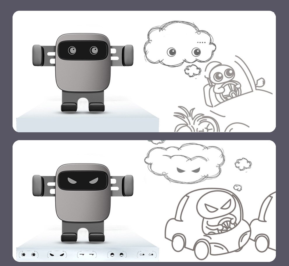 Baseus Cube Gravity Car Mount Air Vent Phone Bracket Holder, Black | Автомобильный Держатель... (3)