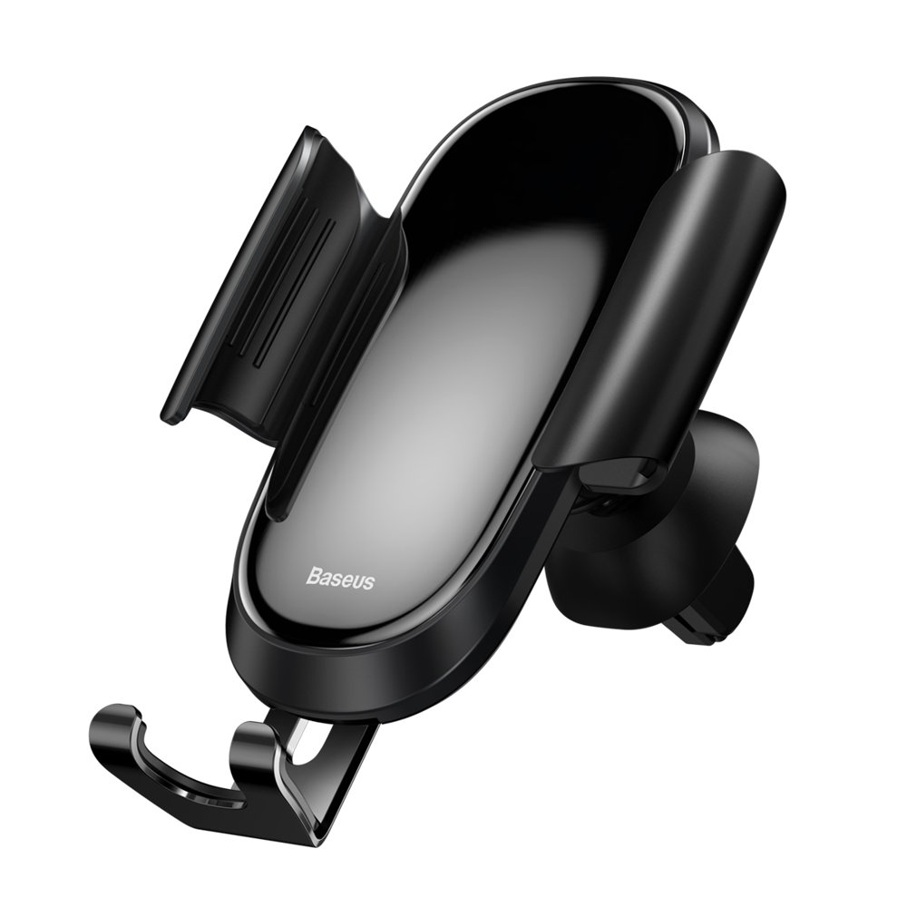 Baseus Future Gravity Car Mount Air Vent Phone Bracket Holder, Black | Авто Держатель для... (1)