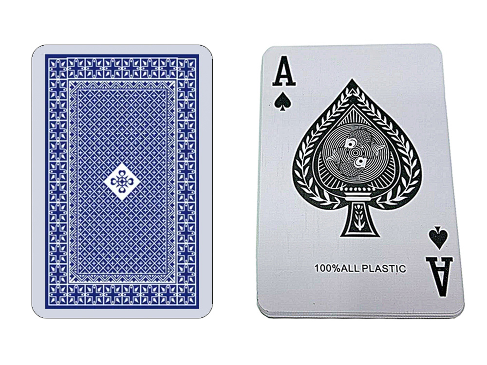 Пластиковые игральные карты для покера / Колода карт 54 шт. | Plastic... (3)