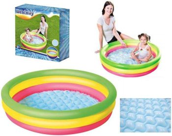 BESTWAY 51104 Детский Садовый Надувной Бассейн 102х25 см | Kids Garden Inflatable Pool