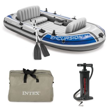 Надувная лодка Excursion 4 Set 315 x 165 x 43 см INTEX 68324