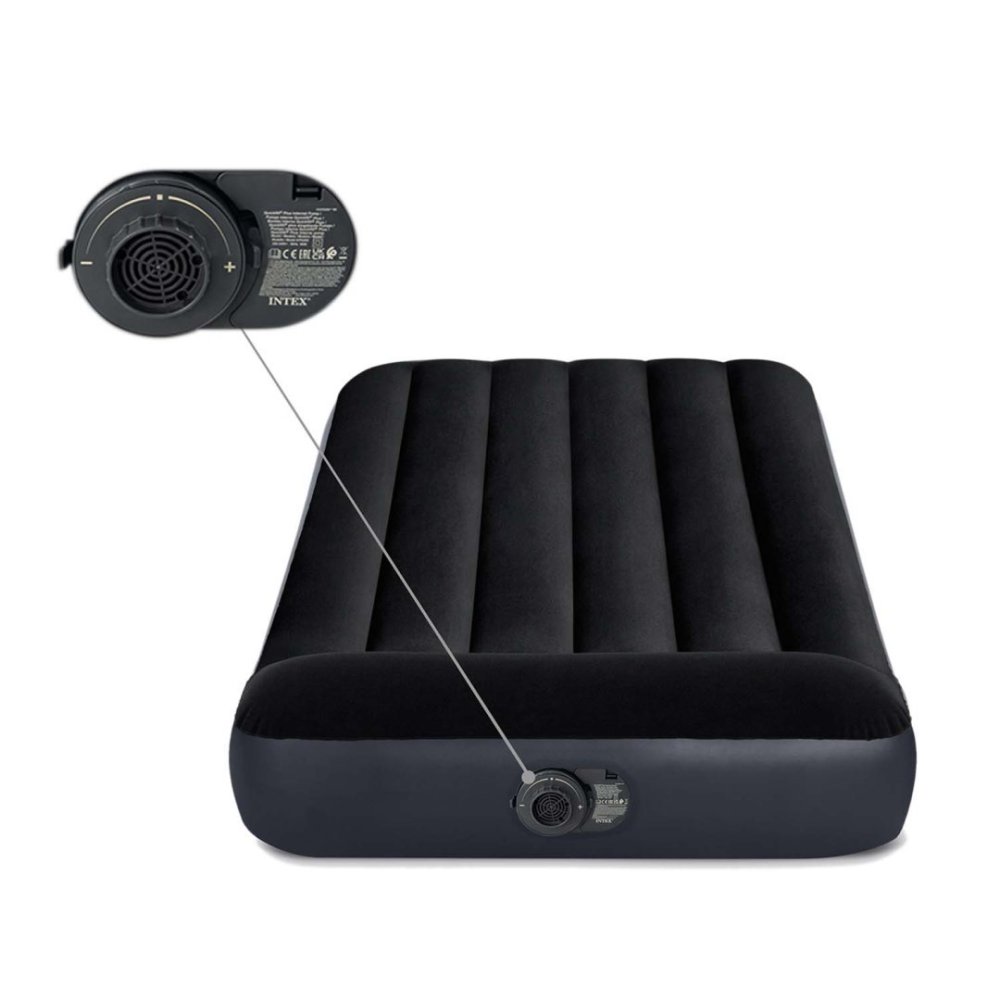 Надувной матрас 191x99x25 см с встроенным электропомпой INTEX 64146ND (0)