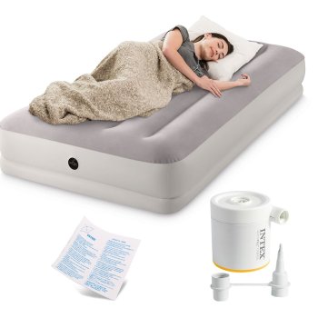 Надувной матрас 191x99x30 см с электронасосом INTEX 64177
