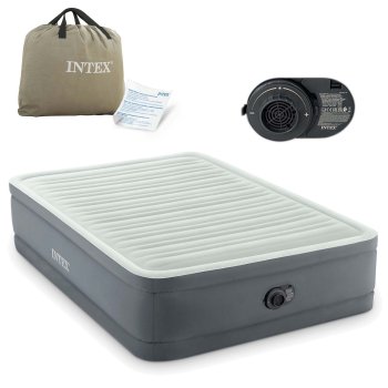 Надувной матрас 191x137x46 см с встроенным электронасосом INTEX 64904ND