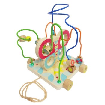 Деревянный лабиринт-каталка Бабочка Lucy & Leo LL159