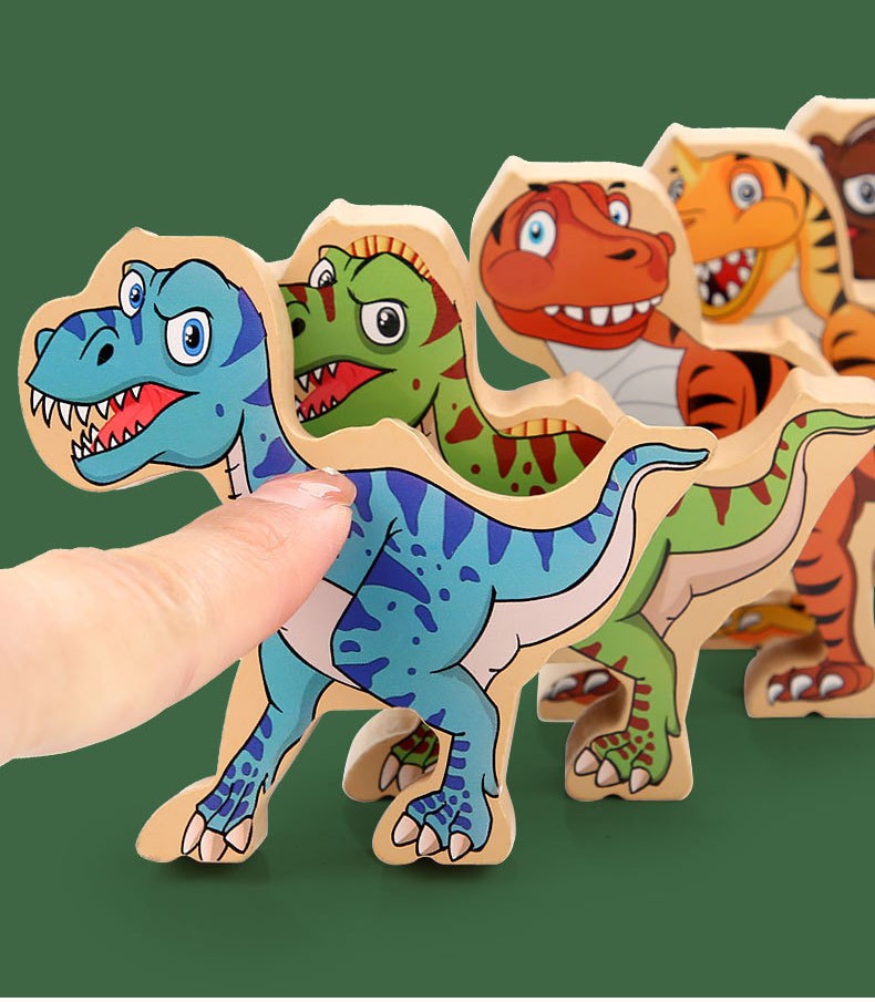 Игра-балансир Динозавры T-Rex Башня из блоков Jhtoy-640 (1)