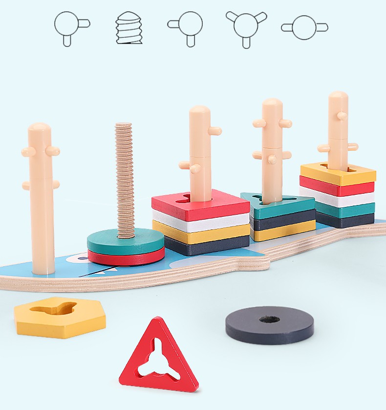 Развивающий деревянный сортер с фигурами Jhtoy-316 (0)