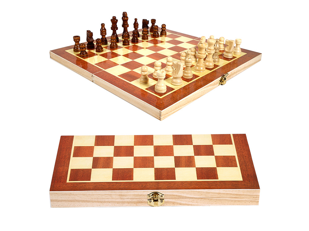 Набор для игры в шахматы, шашки и нарды, 3в1 | Chess Checkers and Backgammon Game Set (5)