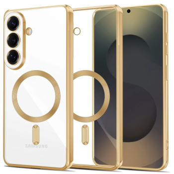 Samsung Galaxy S26 (SM-S942B/DS) Tech-Protect MagFlex MagSafe Case Cover, Gold | Чехол Обложка Бампер Кабура Кейс