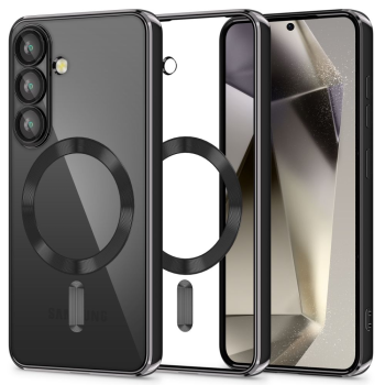 Samsung Galaxy S25 FE (SM-S731B / DS) Tech-Protect MagFlex MagSafe Case Cover, Black | Чехол Обложка Бампер Кабура Кейс