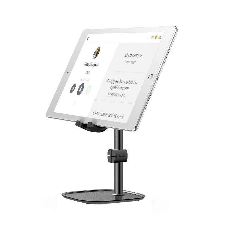 Baseus Desktop Bracket Table Holder for Smartphone Tablet, Black | Настольный Держатель для... (1)