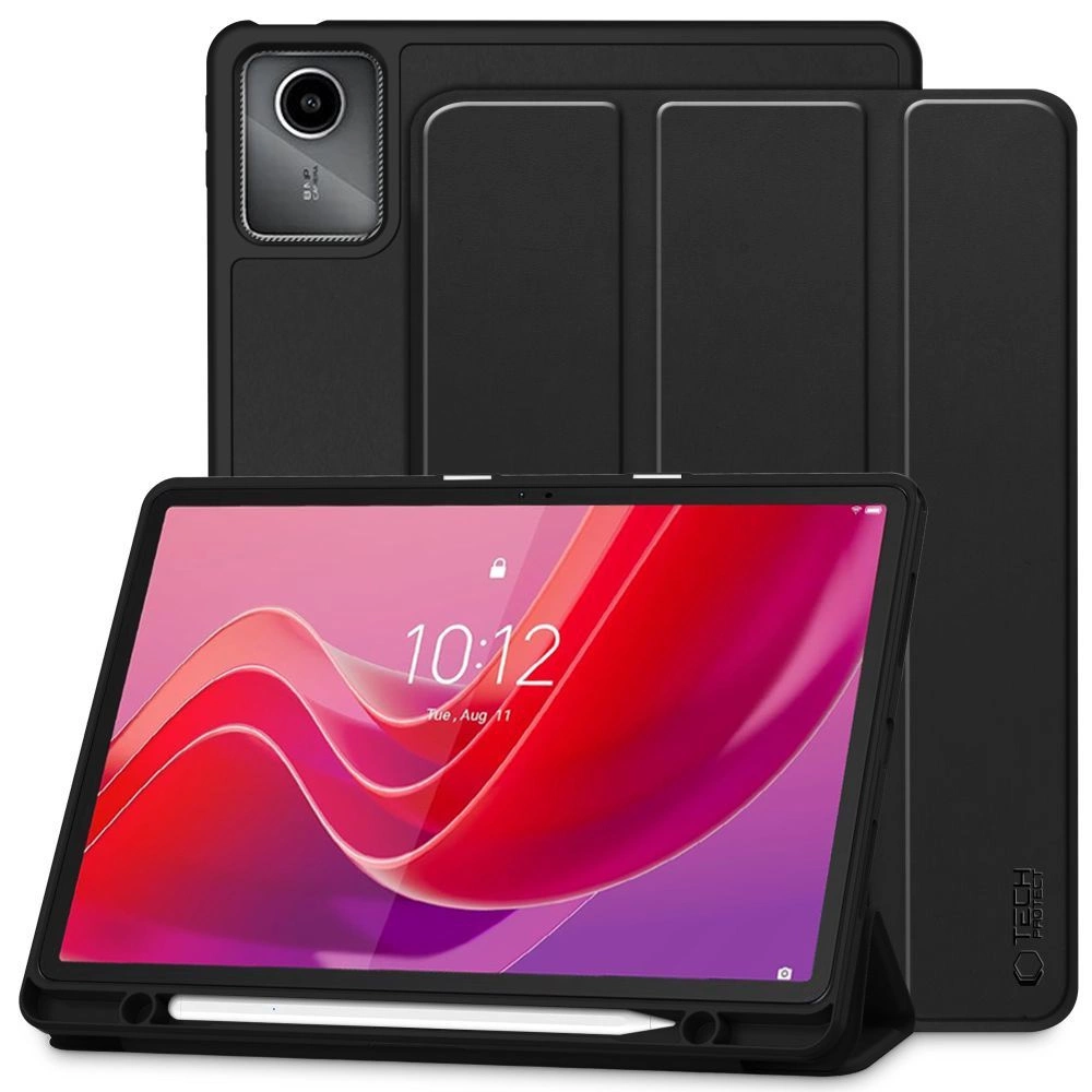 Lenovo Tab M11 11'' (TB-330FU) Tech-Protect SC Pen Protective Cover Case, Black | Чехол Книжка для Планшета