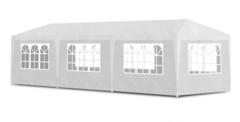 Садовый шатер и торговая палатка MultiGarden 3x9 м, белый
