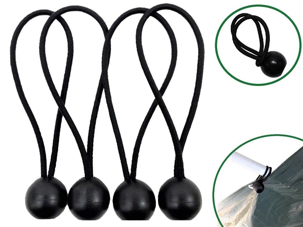 Эластичные Резинки Для Крепления Тента, Баннеров, 10 Шт. | Elastic Bungee... (5)