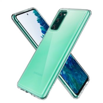 Samsung Galaxy S20 FE / S20 Lite Spigen Ultra Hybrid Case Cover, Crystal Clear | Чехол Обложка Кейс Бампер для Телефона