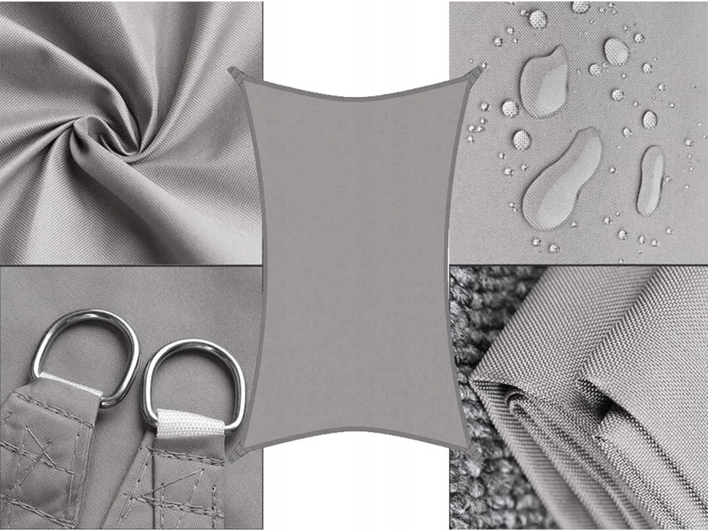 Садовый Водонепроницаемый Солнцезащитный Теневой Парус Тент... (1)