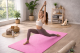 Толстый коврик для фитнеса и йоги 190x90см, розовый