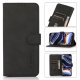 Nokia C10 / C20 KHAZNEH Lint Texture Leather Magnetic Flip Cover Shell Case, Black | Чехол для Телефона...