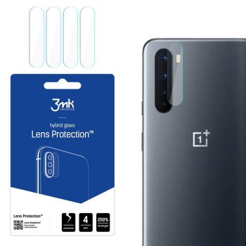 OnePlus Nord 5G Защитное Стекло для Задней Камеры, 4 шт. | 3MK Lens Protection Back...