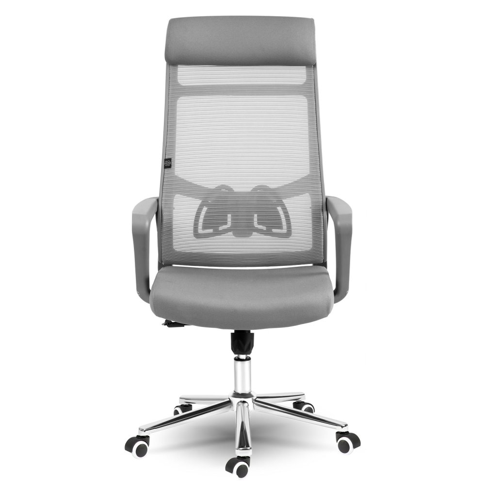 Эргономичное сетчатое офисное кресло Sofotel Brema, серое (0)