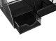 Настольный Органайзер - 6 отделений, Чёрный | Desk Organizer