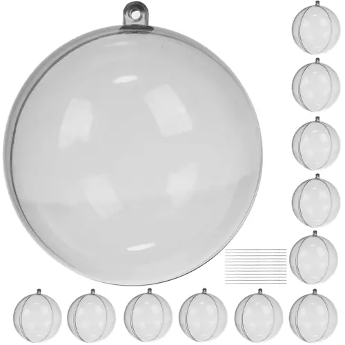 Акриловые Рождественские Украшение Ёлочные Игрушки Шары, 12 шт. | Tree Decoration Christmas Toys Baubles