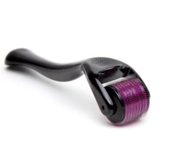 Вращающийся Массажер для Лица и Тела с Иглами / Дерма-валик / Мезотерапия, 1мм | Derma Roller Face and Body Massager Needle Mesotherapy