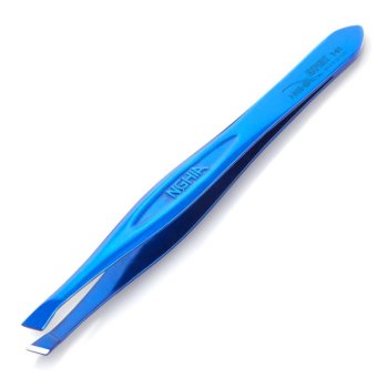 Пинцет с наклонным концом NGHIA EXPORT T-01, синий