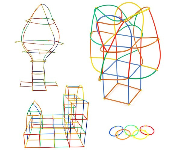 Блоки-Соломинки - Набор 408 шт. 22408 (9)