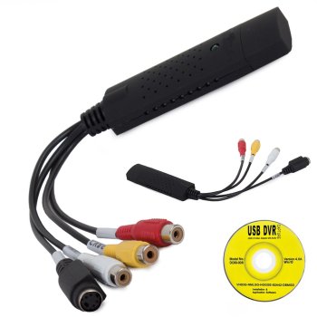 USB видеозахват для оцифровки VHS кассет AV конвертер